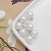 Accesorios para Colgar Perlas de Cobre DIY Colgante de Perla Redonda en Forma de Gota de Alta Imitación Accesorios para Joyería DIY de Ropa y Pulseras