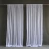Teto de gaze semipermeável transfronteiriça, cortina de fundo para decoração de festa de casamento, hotel, palco, teto externo