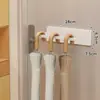 Prateleira de Absorção Magnética Atrás da Porta de Entrada, Prateleira sem Furos para Hall de Entrada, Organizador de Guarda-chuvas, Prateleira para Pendurar Bolsas e Chaves