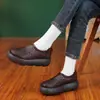 Zuecos de Plataforma Elegantes y Modernos para Primavera/Verano 2026, Sandalias Tejidas Transpirables Casuales Retro Caladas para Mujer