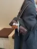 Bolsa de Almofada Simples Moda Retrô Transfronteiriça Outono e Inverno Casual Xadrez Nicho Tendência Temperamento Versátil Bolsa de Ombro Axila