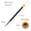 K35 Recambio de Bolígrafo de Gel de Presión Gran Capacidad Escritura Duradera Punta de Bola 0.5 Punta de Acero Fabricante Venta al por Mayor Tinta Grande Bolígrafo Recambio
