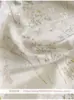 Tela Jacquard de Satén con Estampado Floral de Mariposas de Bambú Tejido Re-source Flor Cheongsam Nuevo Estilo Chino Tela para Ropa de Media