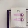 Novo Par Simples de Presilhas BB Estrela para Cabelo Presilha Lateral Presilha para Franja