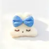 Nuevo y lindo peluche de rana fresca, accesorios de cabeza de conejito con lazo para ropa, broches DIY, accesorios para zapatos y calcetines