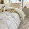 Temporada de Regreso a Clases Juego de Tres Piezas de Algodón Puro para Dormitorio Estudiantil Juego de Ropa de Cama Individual para Dormitorio Escolar Sábana y Funda de Edredón de Algodón Puro Venta al por Mayor