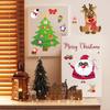 Árbol de Navidad de Papá Noel, collage personalizado, juguete educativo para niños, decoración de cuentas de mano