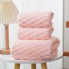Juego de Toallas de Vellón Coral al por Mayor, Toalla de Baño Absorbente, Toalla de Baño sin Pelusa, Juego de Toallas Gruesas de Vellón Nube para el Hogar