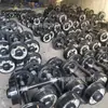 Juego de Ruedas para Vía Minera de Calibre 600 con un Diámetro de 300 mm, Hecho de Hierro Fundido para Minas de Carbón, Juego de Ruedas Sólidas para Vehículos Mineros