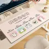 Alfombrilla de Ratón Linda, Tamaño Extra Grande para Niñas, Alto Valor Estético, Alfombrilla para Escritorio de Oficina, Alfombrilla Grande para Teclado de Estación de Trabajo