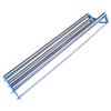 Máquina Tensora de Tela 40 cm de Ancho Rodillo Espesado de Acero Inoxidable Rodamiento de Bolas Marco Tensor de Tela de Gravedad Fuerte Marco Tensor de Tela