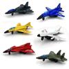 Modelo de Simulação de Carro de Liga de Aeronave Brinquedos Infantis Carro Militar Mini Caça Presente Lote