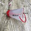 Dispositivo de pesca de bádminton, dispositivo de pesca de plástico blanco, balsa de pesca, equipo de pesca, dispositivo de pesca automático, alimentador de cebo al por mayor