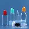 Botella de Plástico Transparente de Boca Ancha para Mascotas al por Mayor con Tapa de Rosca Pigmento Loción para Lavado de Ojos Agua de Maquillaje Embalaje Botella Exprimidora