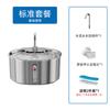 Bebedouro Automático para Pets Grande Capacidade Aço Inoxidável 304 Fluxo de Água Inteligente Circulação Alimentador para Cães e Gatos Transfronteiriço