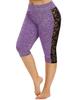 Nova cor sólida Side Lace Fitness Training cintura alta esportes correndo ioga leggings XY686