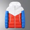 2025 Nueva Chaqueta Casual Acolchada de Algodón para Hombre Otoño e Invierno Transfronteriza Chaqueta Acolchada de Algodón con Capucha para Hombre
