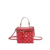 Bolsa Pequeña Cuadrada Fresca Dulce al por Mayor para Llevar en la Mano Bolso de Mujer 2026 Nuevo de Verano Elegante con Lunares Bolso de Hombro Único Bolso Cruzado para el Trabajo
