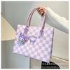 Nova Bolsa de Feltro Cartoon Bolsa Tote de Grande Capacidade Bolsa Tote Decorativa Fofa com Estampa Kulomi Bolsa de Feltro