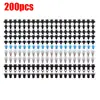 200 Piezas Adecuado para Toyota Corolla Camry Clip Decorativo de Remache Sujetador de Panel de Parachoques Guardabarros