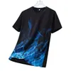 Camisa Esportiva de Corrida de Seda de Gelo de Secagem Rápida para Uso Externo no Verão para Casais, Camiseta Respirável de Manga Curta com Gola Redonda Slim Fit, Moderna