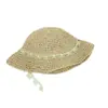 Nuevo Estilo Sombrero de Paja para Mujer Playa Costera Francés Moderno Verano Delgado Transpirable Encaje Hueco Pequeño Fresco Sombrilla Protección Solar