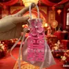 Bolsa de doces para casamento de alta qualidade, estilo novo, caixa de presente, caixa de doces especial para segurar na mão, bolsa de tecido, dobrável para casamentos