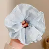 Scrunchie de Renda de Alta Qualidade para Mulheres 2026 Novo Elástico de Cabelo Floral Grande Estilo Coreano Corda para Rabo de Cavalo