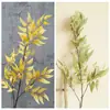 Venta de Liquidación 90% de Descuento Fabricante Transfronterizo de Ramas de Hojas de Bambú Flores Artificiales Decoración del Hogar Ramilletes de Boda Pared de Flores de Rosa Flores Falsas