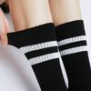 [Nuevo del fabricante] otoño e invierno Terry calcetines de yoga gruesos hasta la pantorrilla dos rayas calcetines de algodón antideslizantes comercio exterior transfronterizo superventas
