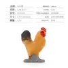Mesa de arena de escritorio para niños Granja modelo de animales pequeños vaca oveja conejo perro pollo pato ganso estático sólido adornos