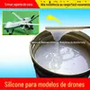 Produção e marketing molde silicone silicone líquido matéria-prima molde borracha de silicone Shenzhen fabricante de silicone modelo de drone