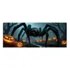 Tapiz de Fondo de Halloween Transfronterizo Hecho a Medida para Decoración de Ambiente de Fiesta de Festival al Aire Libre Banner de Tela Colgante 3X5