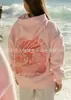 Moletom com Capuz de Manga Longa Estilo Americano Lavado Estampado Personalizado Outono Inverno Verão Tendência Estilo Japonês Preguiçoso Top
