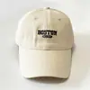 Sombreros de Primavera/Verano 2026 para Hombres y Mujeres Estilo Coreano Bordado de Letras de Moda Gorra de Béisbol Sombrero de Sol para Viaje Gorra Casual de Pico de Pato en Stock