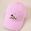 Chapéu de Bico de Pato Novo de Primavera para Crianças Dalmations Bordados Personalizados Moda para Meninos e Meninas Boné Hip Hop de Rua Boné de Baseball