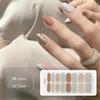 Al por mayor Personalizado Oem Sin Dedos Iluminación Gel Manicura Pegatinas Transfronterizo Temu Populares Pegatinas para Uñas Larga Duración Impermeable