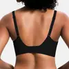 Sutiã feminino sem costura plus size transfronteiriço, modelo fino, levanta os seios laterais, sem aro, anti-queda, suporte macio, sutiã de comércio exterior