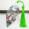 Marcador de estilo chino en stock marcador creativo de vena de hoja de poesía clásica para enviar a amigos extranjeros regalo de graduación marcador al por mayor