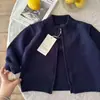 2026 Nuevo Estilo Unisex Chaqueta Cardigan para Niños Primavera Otoño Cremallera para Bebé Niños Pequeños y Medianos Top Tejido para Niños