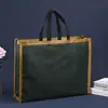En stock bolsa de tela no tejida nueva popular bolsas de compras para tienda de ropa personalizables estilo ins sensación de alta gama personalizable