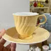 Despacho para Exportación a Turquía Tazas de Espresso de Porcelana Fina Tazas y Platillos para el Té de la Tarde Ingleses