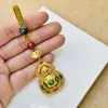 Pingente Chaveiro de Metal de Alta Qualidade, Cabacinha Oca, Estilo Chinês Cinnabar, Ornamento Fofo