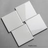 Cocina de Estilo Nórdico Moderno 100 Azulejo Blanco y Negro Azulejo de Pared para Baño Balcón Azulejo Esmaltado 150 Blanco Mate Azulejo Cuadrado Pequeño