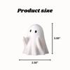 Porta-canetas fantasma transfronteiriço escritório casa mesa pequenos enfeites fofos enfeites de resina presentes de Halloween presentes criativos