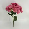 Hortensia Simulada Sensación Hidratante Adornos para el Hogar Sala de Estar Decoración de Mesa Flor Artificial Hortensia Verde Exquisita Retro Festivo