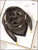 Bufanda de Moda Nueva Versátil Bolita Dorada Pequeña Hebilla Magnética Bufanda de Seda y Algodón de Alta Calidad Bufanda de Seda Multifuncional Doble Cara Calentador de Cuello