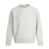 Ropa Vintage Yidao 2026 Otoño Nueva Llegada Estilo Americano Sencillo Suéter de Color Sólido con Cuello Redondo para Hombre Tejido Versátil Casual Retro