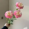 Flores Artificiais para Casamento Nova Rosa Rosa Austin Arranjo Floral para Caminho Adornos para Fotos Arranjo para Casamento ao Ar Livre Arte Floral