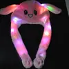 Sombrero de orejas de conejo que se mueven Red social sombrero de conejo lindo sombrero de conejo con airbag sombrero de Pikachu